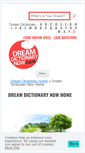 Mobile Screenshot of dreamdictionarynow.com